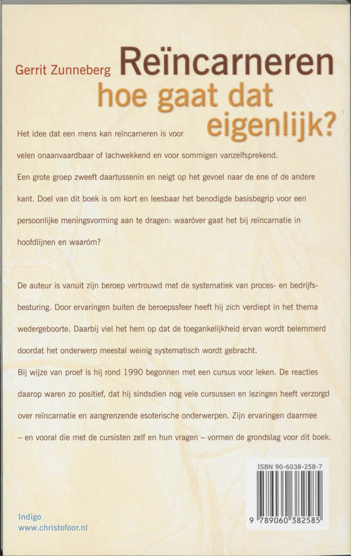 Achterkant van Reincarneren, hoe gaat dat eigenlijk?