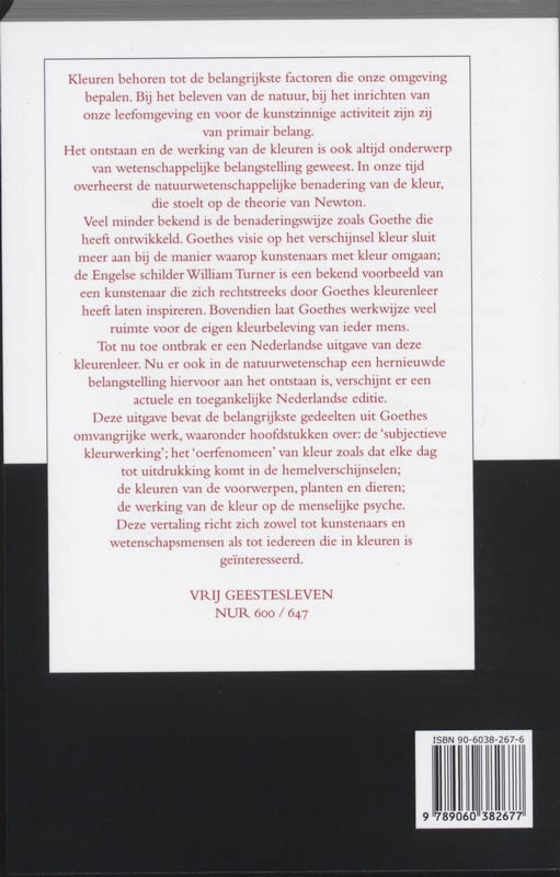 Achterkant van Kleurenleer