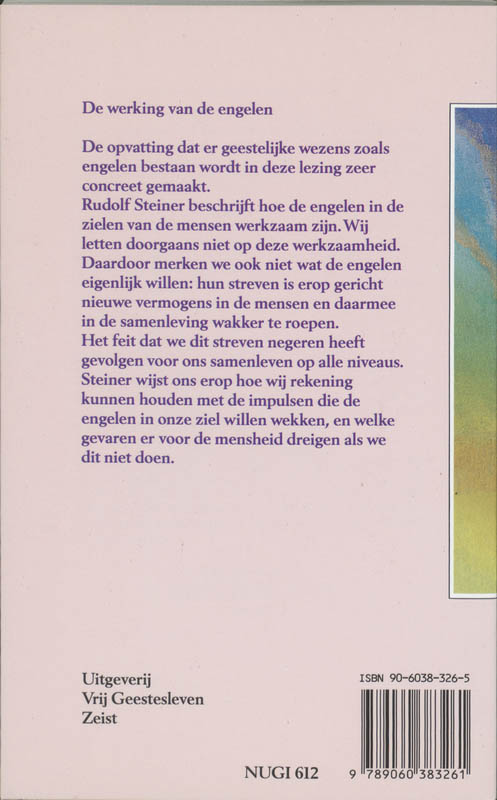 Achterkant van De werking van de engelen