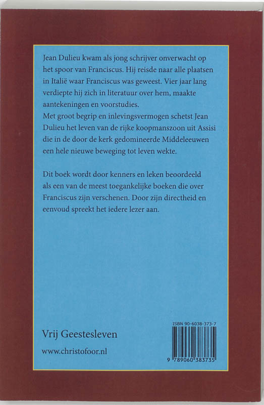 Achterkant van Francesco