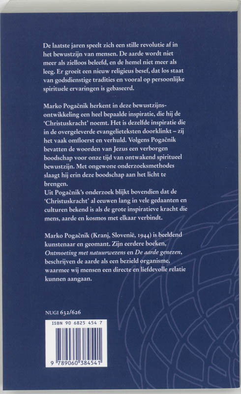 Achterkant van Evangelie van het hart