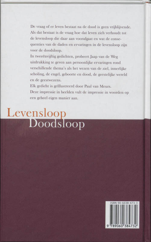 Achterkant van Levensloop - Doodsloop