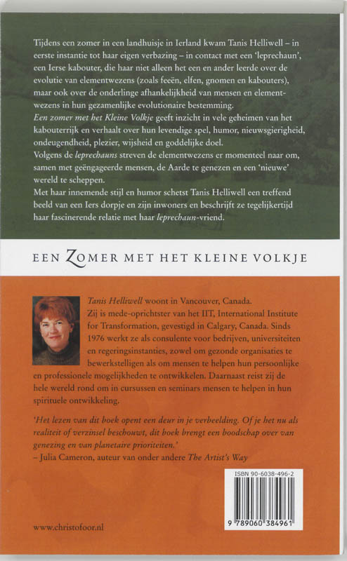 Achterkant van Een zomer met het Kleine Volkje
