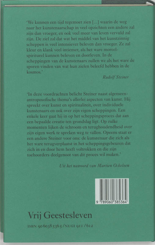 Achterkant van Kunst en cultuurvernieuwing