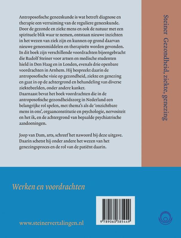 Achterkant van Gezondheid, ziekte, genezing