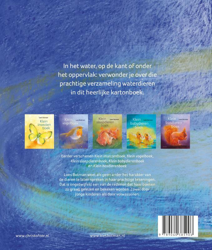 Achterkant van Klein waterdierenboek
