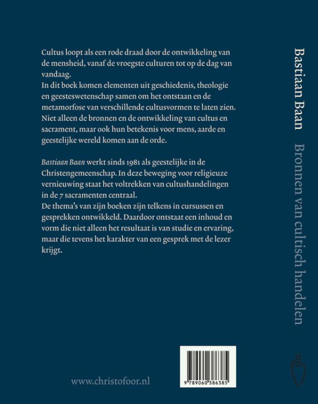 Achterkant van Bronnen van cultisch handelen