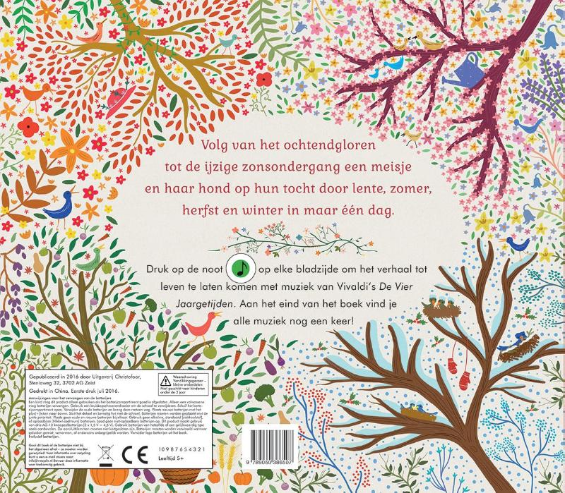 Achterkant van Een jaar in één dag