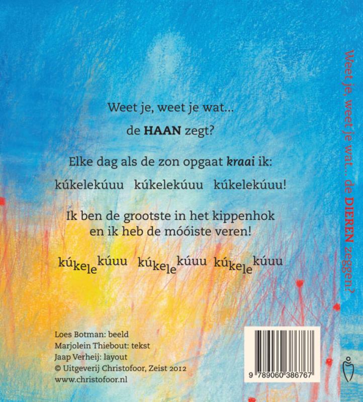 Achterkant van Haan