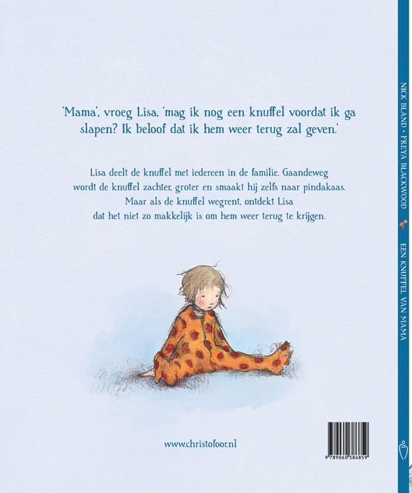 Achterkant van Een knuffel van mama