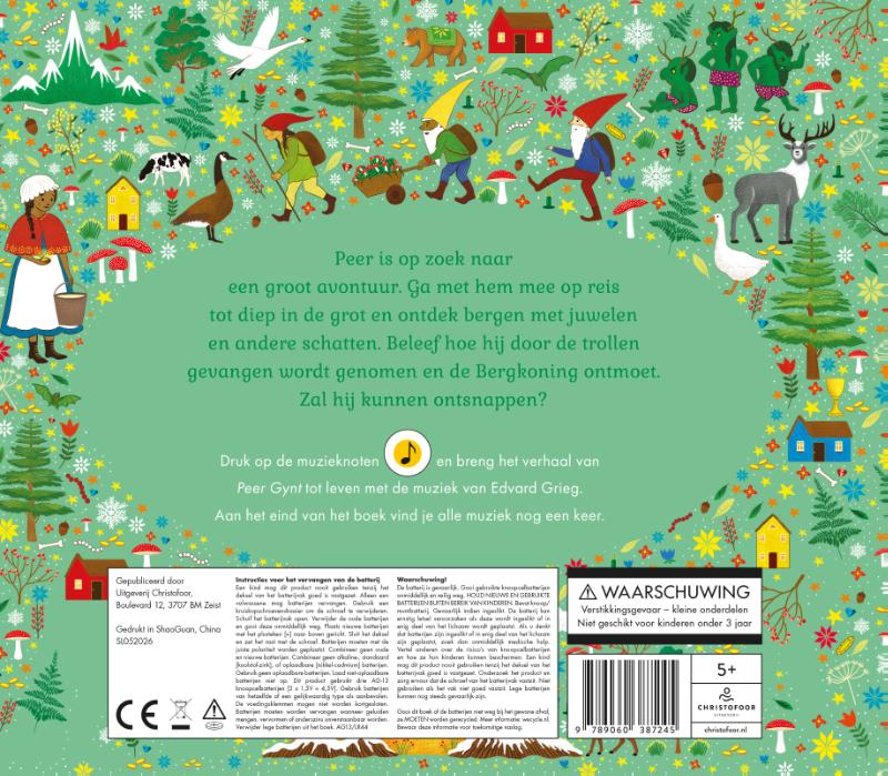 Achterkant van Peer Gynt