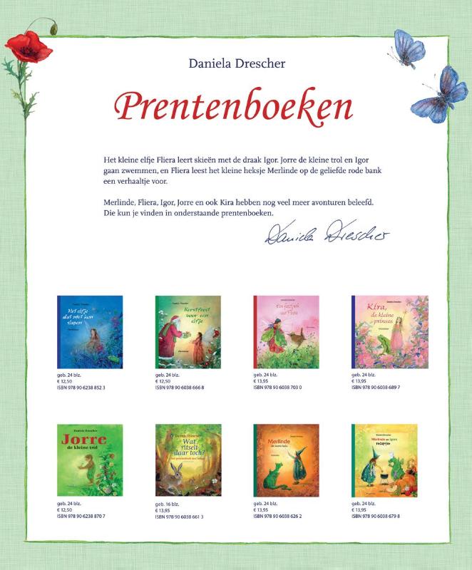 Achterkant van Verjaardagskalender