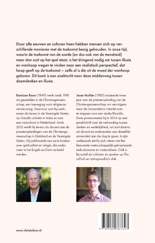 Achterkant van Toekomst van de aarde