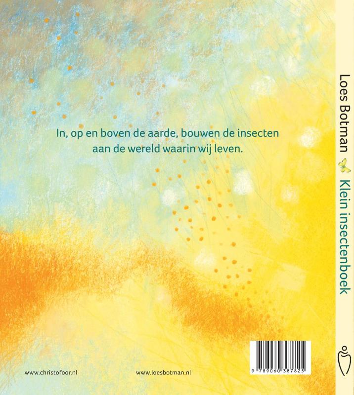 Achterkant van Klein insectenboek