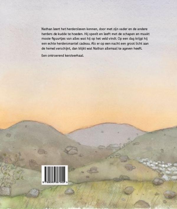 Achterkant van Nathan de kleine herder