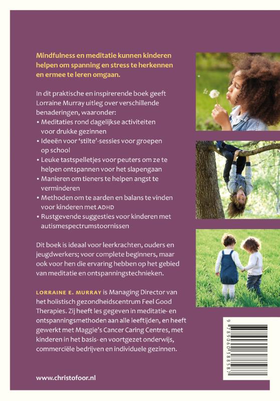 Achterkant van Ontspannen kinderen