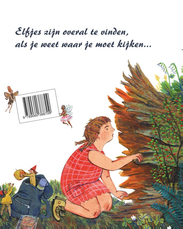 Achterkant van Elfjes in de achtertuin