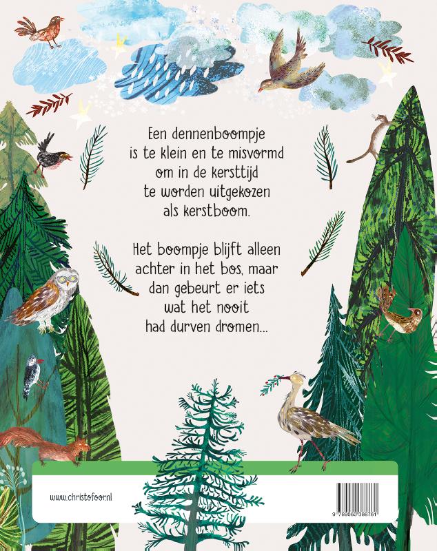 Achterkant van Het boompje in het bos