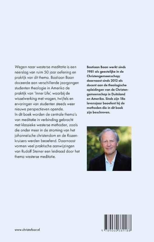 Achterkant van Wegen naar westerse meditatie