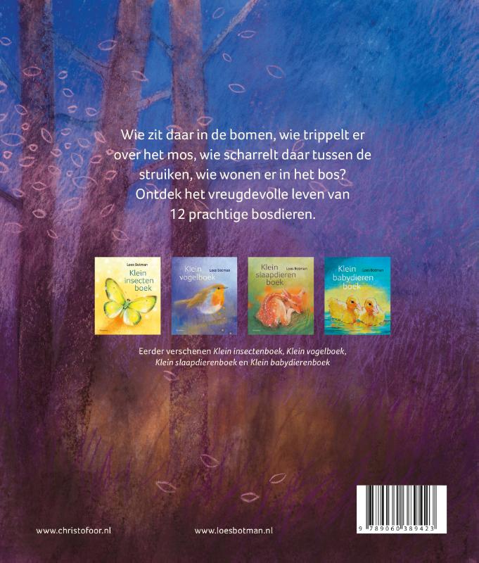 Achterkant van Klein bosdierenboek