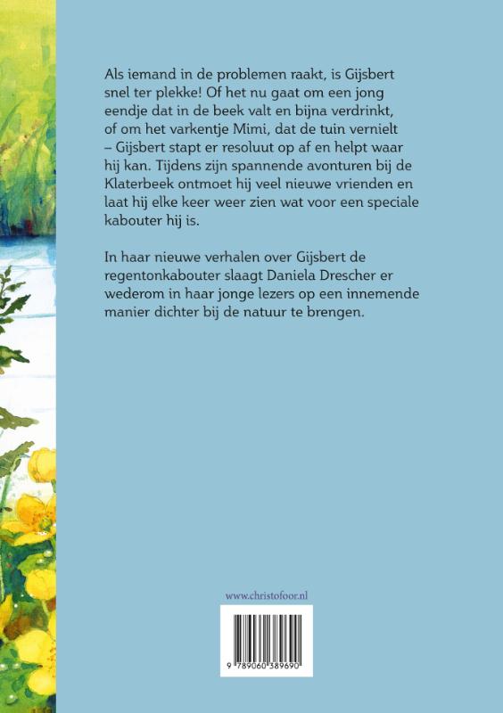 Achterkant van Gijsbert en de Klaterbeek