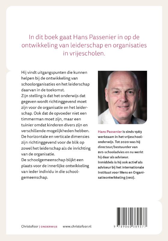 Achterkant van Ontwikkeling van een schoolorganisatie