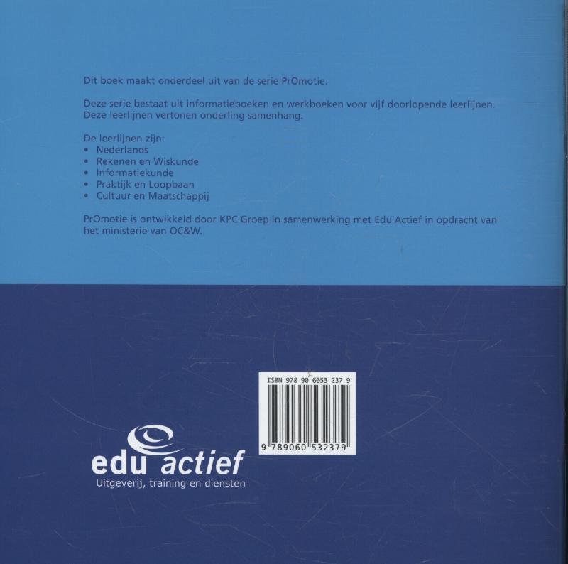 Achterkant van Werkboek