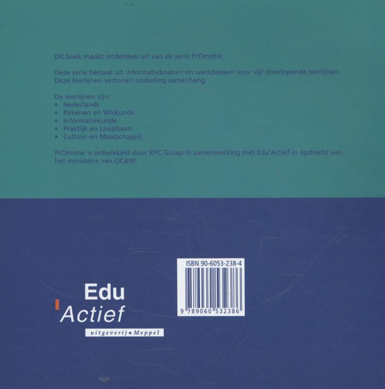 Achterkant van Werkboek