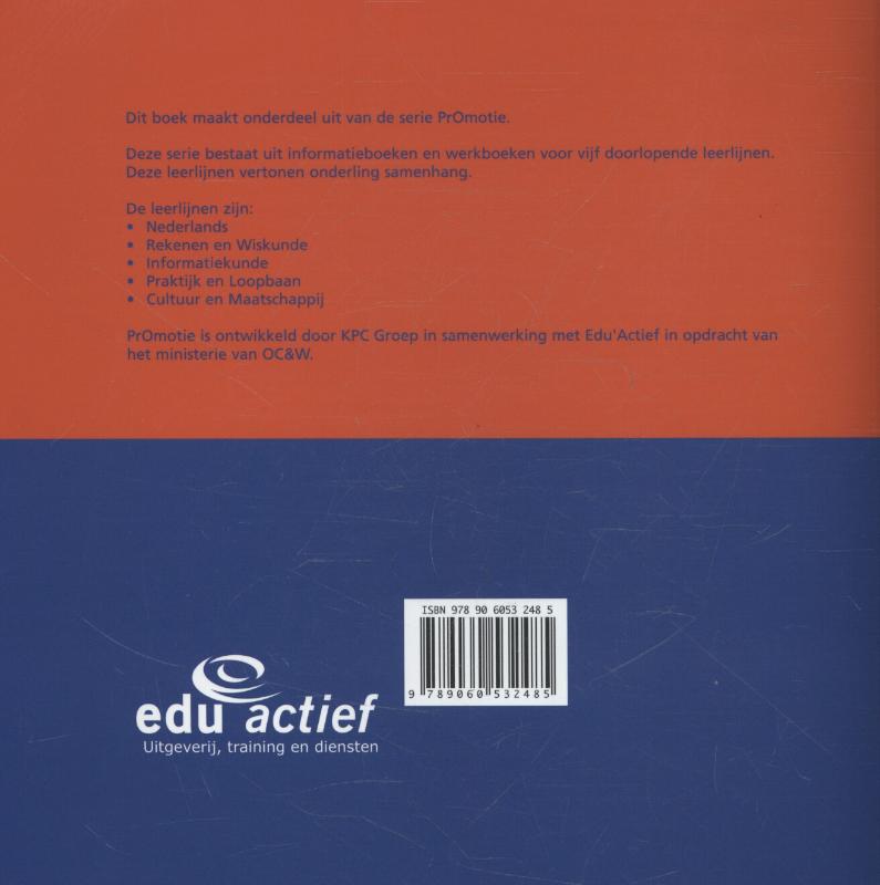 Achterkant van Werkboek