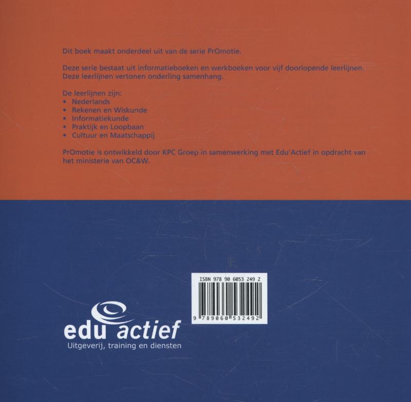 Achterkant van Werkboek woordenschat