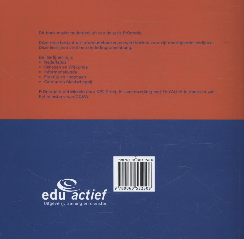 Achterkant van Werkboek