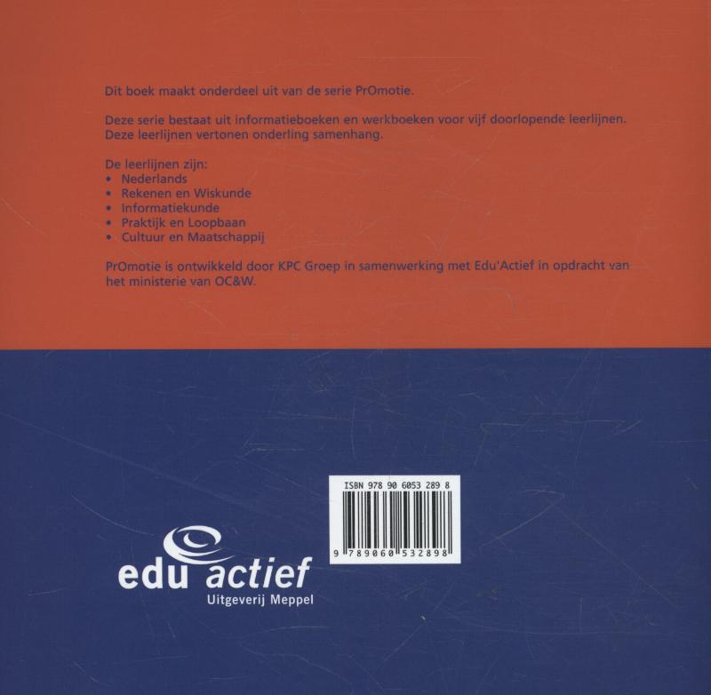 Achterkant van Werkboek