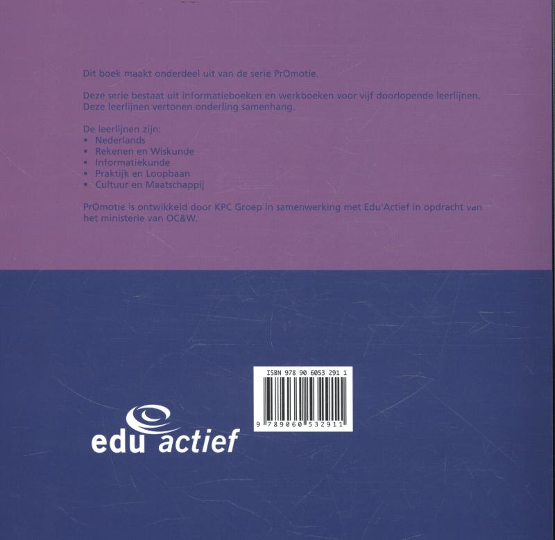 Achterkant van Werkboek