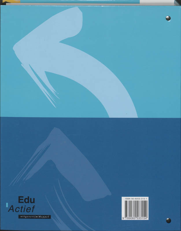 Achterkant van Instructie-/werkboek