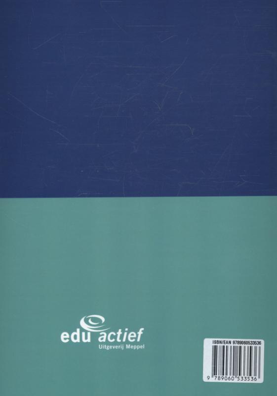 Achterkant van Docentenhandleiding; Werkboek