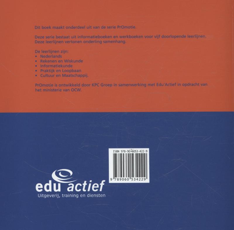 Achterkant van Werkboek