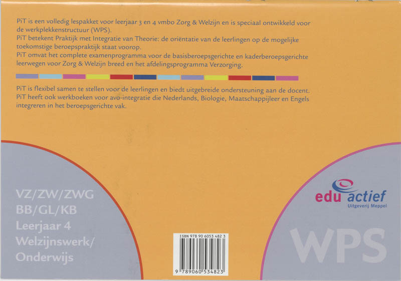 Achterkant van Werken in het basisonderwijs 11