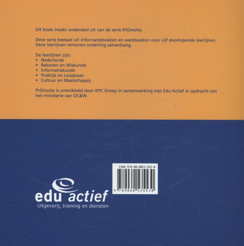 Achterkant van Werkboek