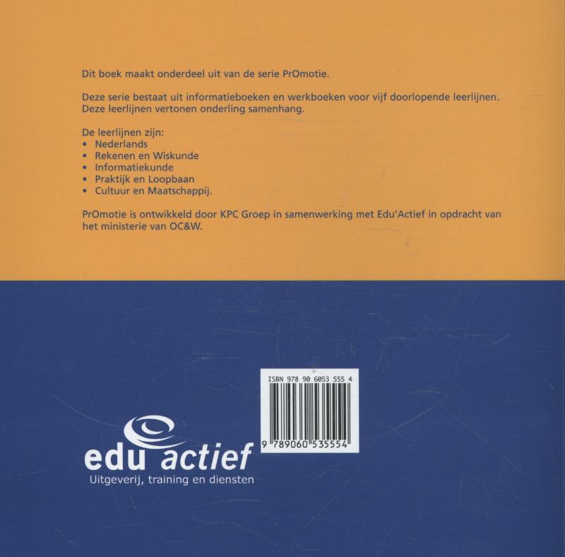 Achterkant van Werkboek