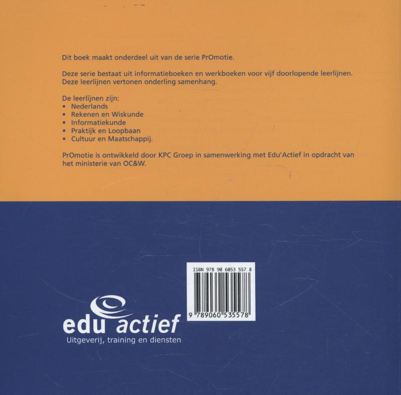 Achterkant van Werkboek