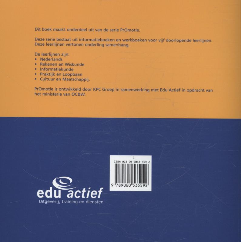Achterkant van Werkboek