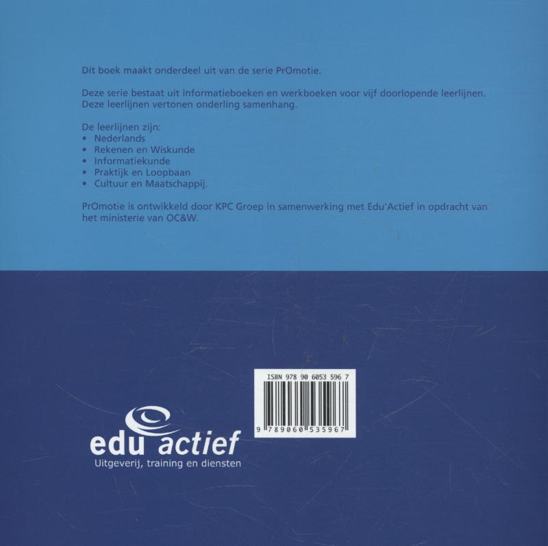 Achterkant van Werkboek