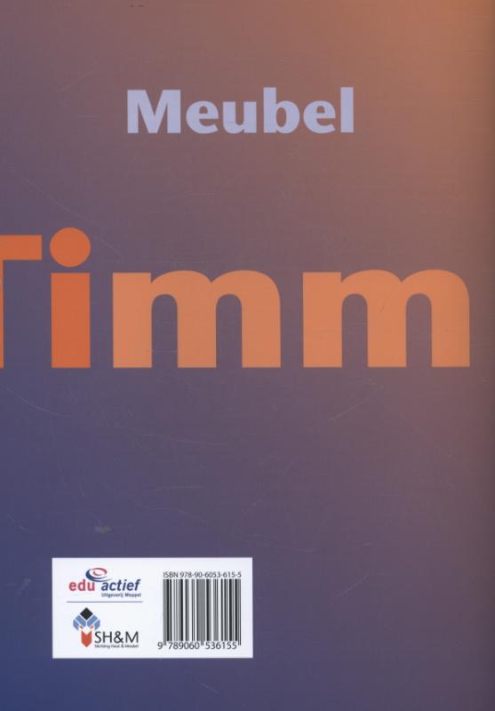 Achterkant van Werken in een bedrijf