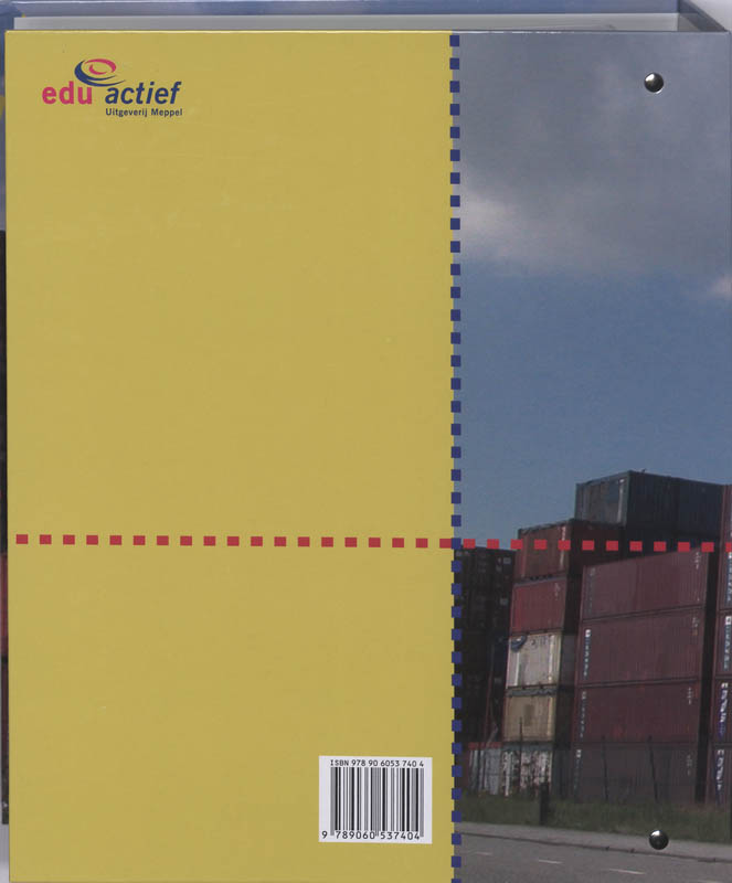Achterkant van Leerlingenmap leerjaar 3