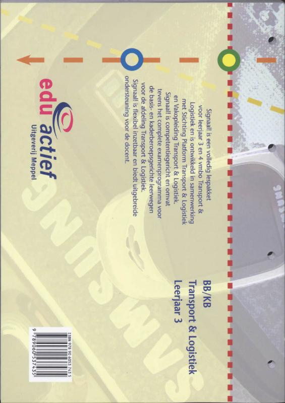 Achterkant van Projectboek