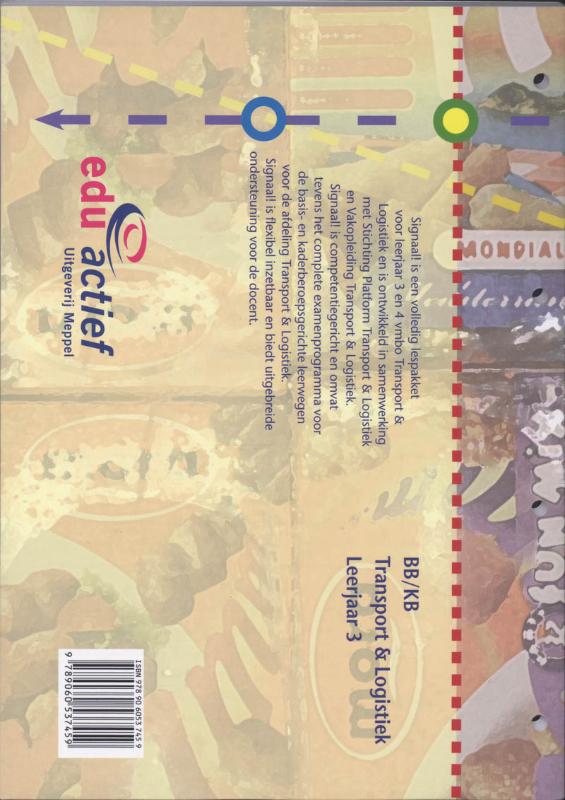 Achterkant van Projectboek