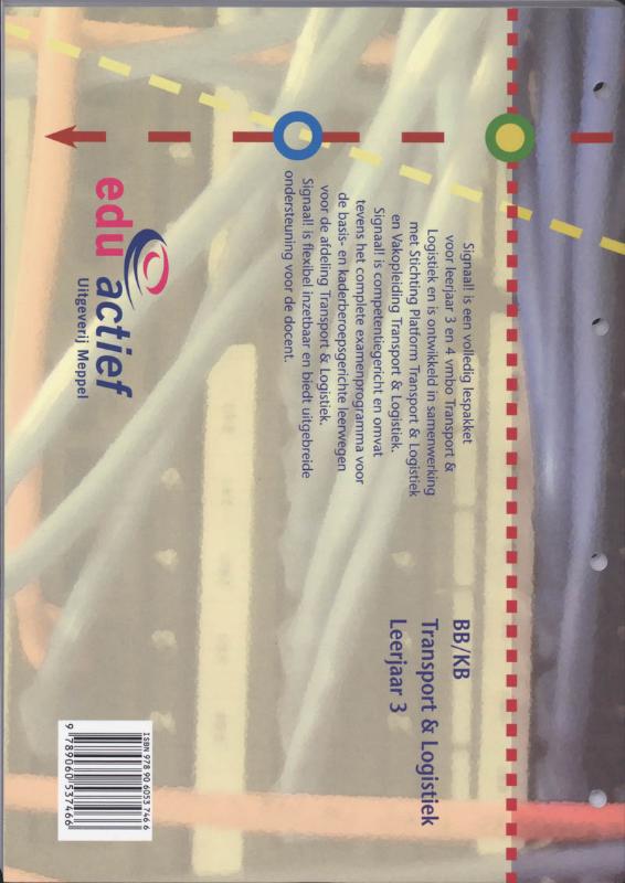 Achterkant van Projectboek