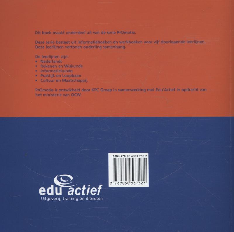 Achterkant van Werkboek