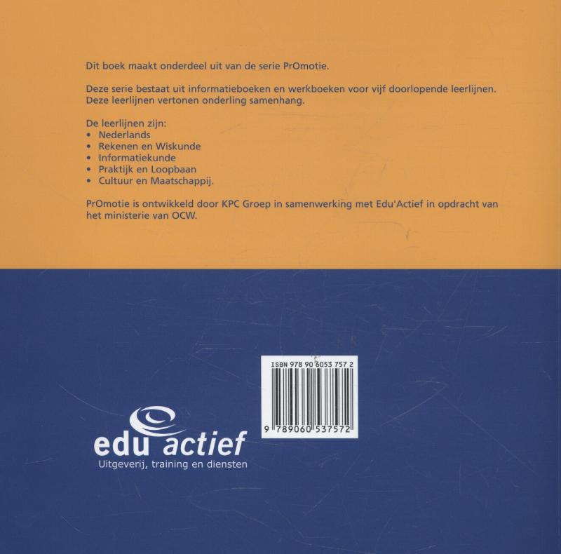 Achterkant van Werkboek