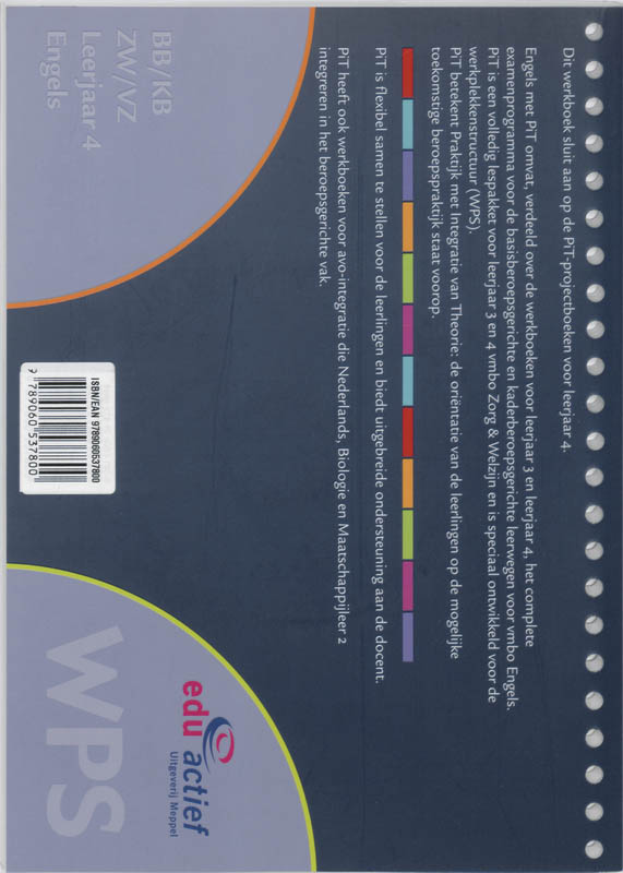 Achterkant van Werkboek